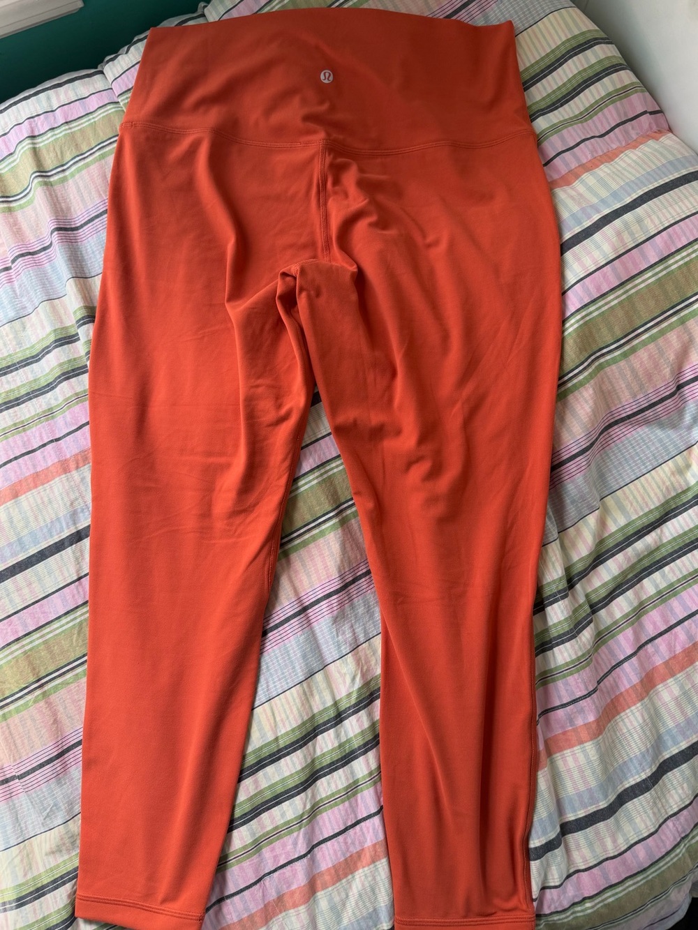 Halloween Pumpkin Spice Lululemon Leggings, Size 14, NWOT, $44